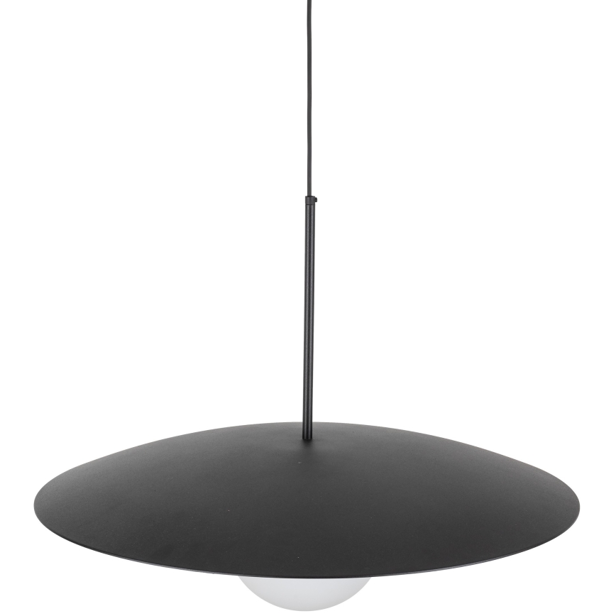 Lámpara colgante SLATE 1xE27/15W/230V diá. 65 cm negro