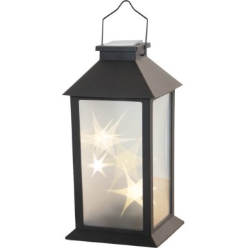 Lámpara colgante solar LED con sensor CANDELIO STAR LED/1xAA 2700K IP44 200 mAh