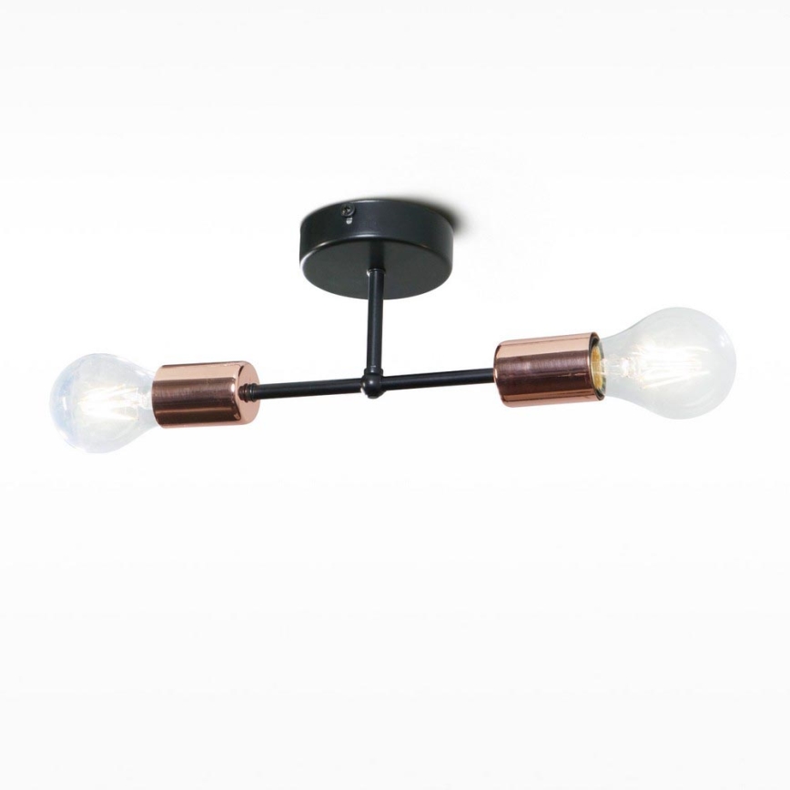 Lámpara colgante SOLIDO 2xE27/60W/230V