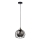Lámpara colgante SOLO BLACK 1xE27/60W230V negro/dorado