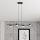 Lámpara colgante SORA 4xGX53/12W/230V negro
