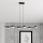 Lámpara colgante SORA 6xGX53/12W/230V negro