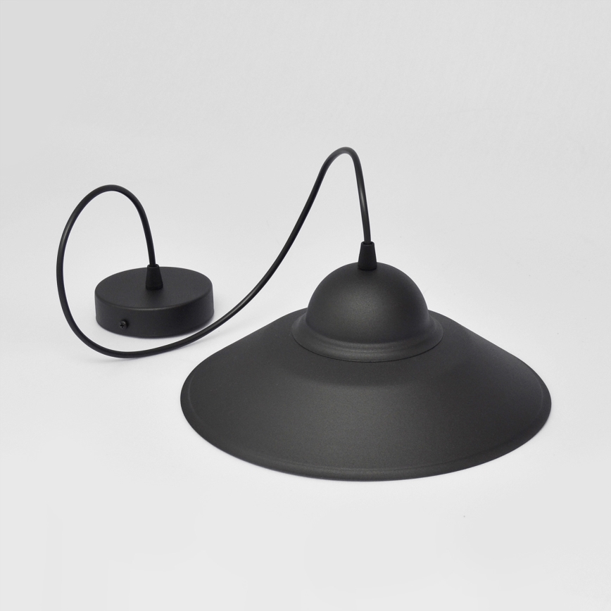 Lámpara colgante SORAPIS 1xE27/15W/230V negro