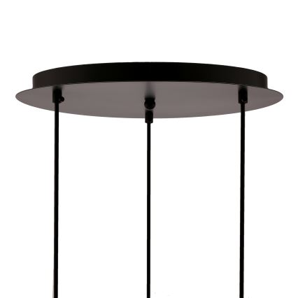 Lámpara colgante SPIEGA 3xE27/60W/230V dorado/negro