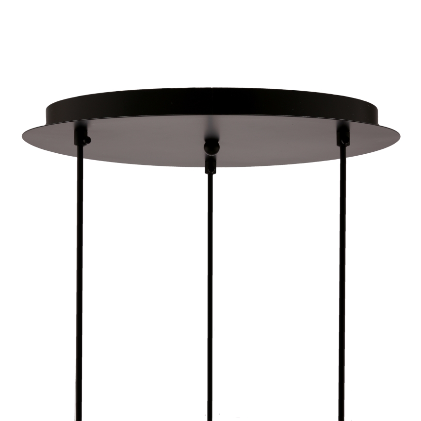 Lámpara colgante SPIEGA 3xE27/60W/230V dorado/negro
