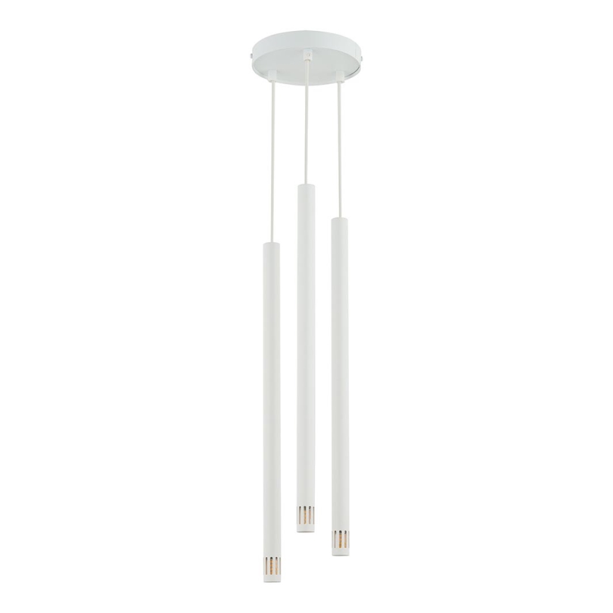 Lámpara colgante STALACTITE LASER 3xG9/3W/230V blanco