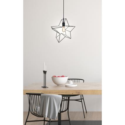 Lámpara colgante STAR 1xE27/60W/230V