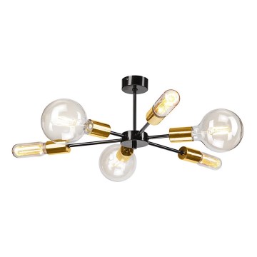 Lámpara colgante STARLA 6xE27/60W/230V