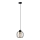 Lámpara colgante STARLIGHT 1xE27/15W/230V negro/dorado