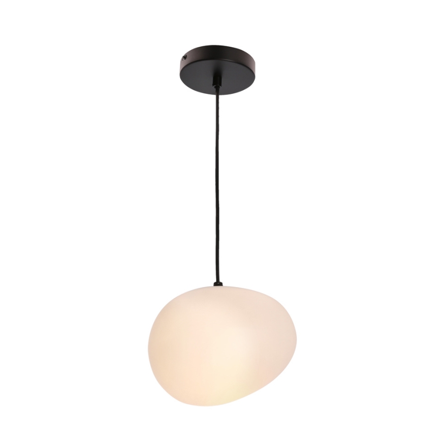 Lámpara colgante STONES 1xE27/40W/230V diá. 20 cm