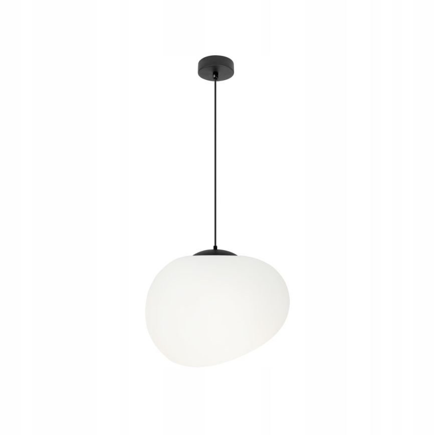 Lámpara colgante STONES 1xE27/40W/230V diá. 25 cm