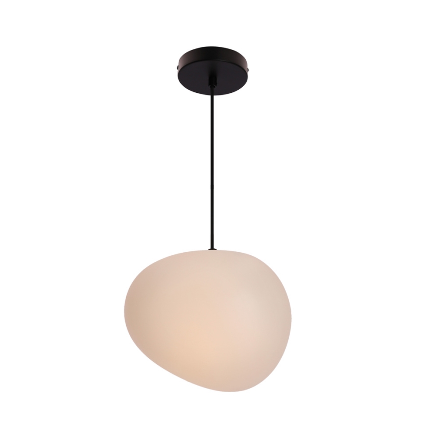 Lámpara colgante STONES 1xE27/40W/230V diá. 25 cm