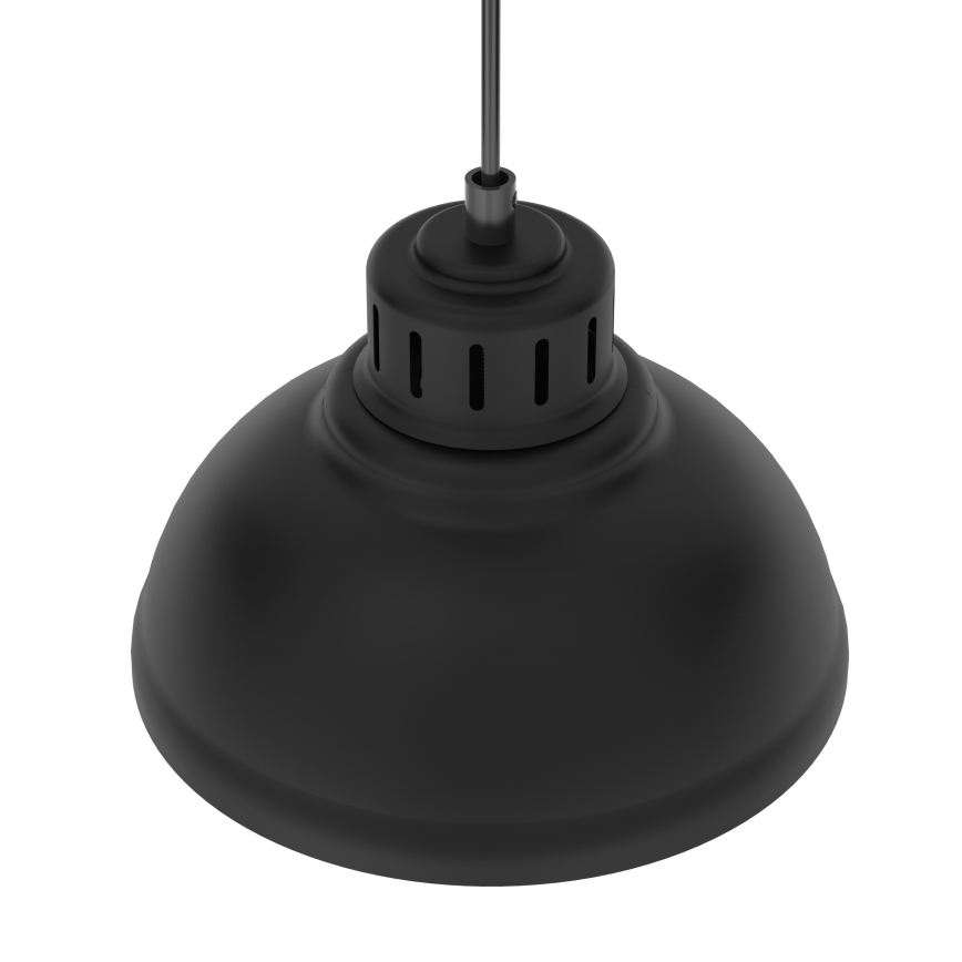 Lámpara colgante SVEN 3xE27/15W/230V negro