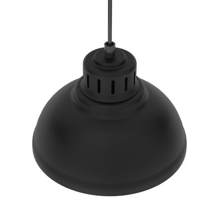 Lámpara colgante SVEN 4xE27/15W/230V negro