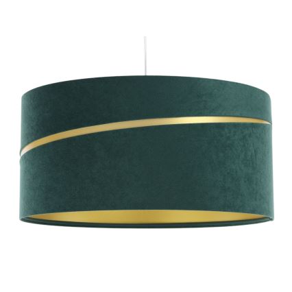 Lámpara colgante SWING 1xE27/60W/230V Verde/dorado