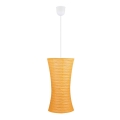 Lámpara colgante TAI 1xE27/60W/230V naranja