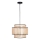 Lámpara colgante TAKARA 1xE27/20W/230V diá. 40 cm beige