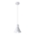 Lámpara colgante TALEJA 1xE27/60W/230V blanco