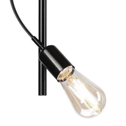Lámpara colgante TARO 1xE27/60W/230V negro