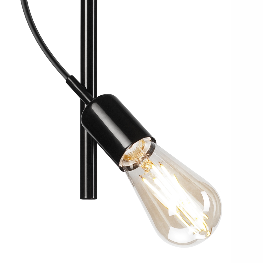 Lámpara colgante TARO 1xE27/60W/230V negro