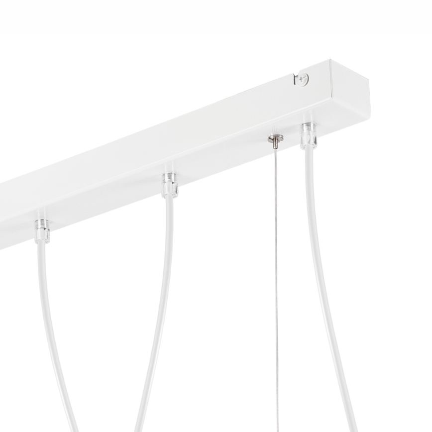 Lámpara colgante TARO 5xE27/60W/230V blanco