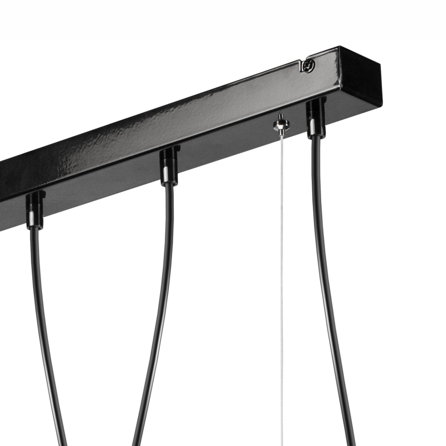 Lámpara colgante TARO 5xE27/60W/230V negro