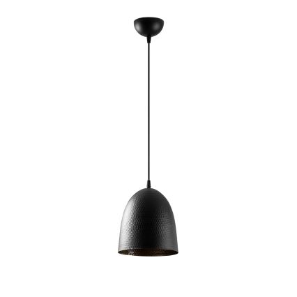 Lámpara colgante TATTOO 1xE27/40W/230V de 20 cm negra