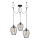 Lámpara colgante TEL 3xE27/40W/230V araña