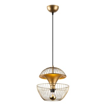 Lámpara colgante TELMANDER 1xE27/40W/230V dorado