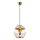 Lámpara colgante TELMANDER 1xE27/40W/230V dorado