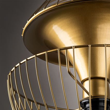 Lámpara colgante TELMANDER 1xE27/40W/230V dorado
