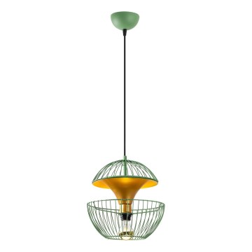 Lámpara colgante TELMANDER 1xE27/40W/230V verde