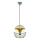 Lámpara colgante TELMANDER 1xE27/40W/230V verde