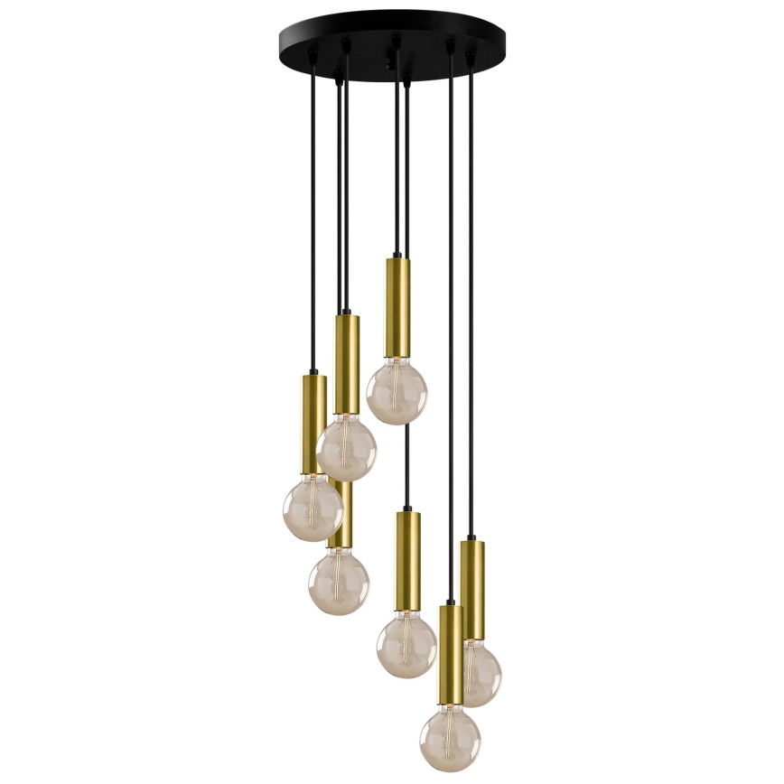 Lámpara colgante TEMPO 7xE27/40W/230V