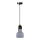 Lámpara colgante TERRAZZO 1xE27/60W/230V diá. 12 cm gris