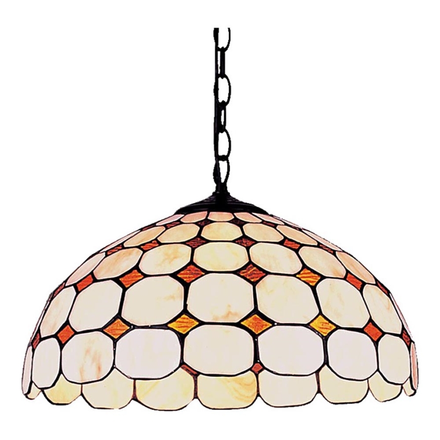 Lámpara colgante TIFFANY 100 2xE27/60W