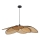 Lámpara colgante TOBAGO 1xE27/20W/230V diá. 100 cm beige