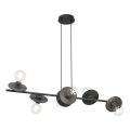 Lámpara colgante TOKEN 6xE27/15W/230V negro