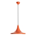Lámpara colgante TOM 1xE27/40W/230V naranja