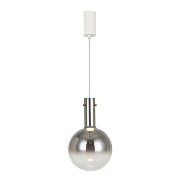 Lámpara colgante TORONTO 1xGU10/8W/230V cromo brillante