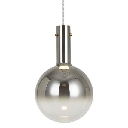 Lámpara colgante TORONTO 1xGU10/8W/230V cromo brillante