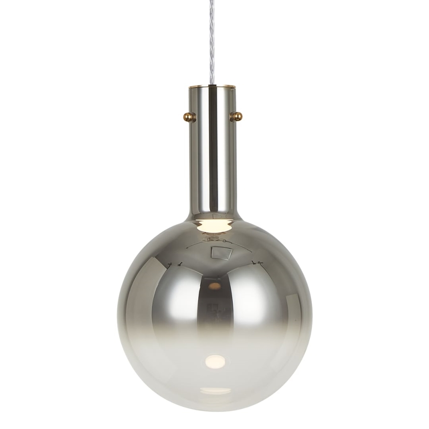 Lámpara colgante TORONTO 1xGU10/8W/230V cromo brillante