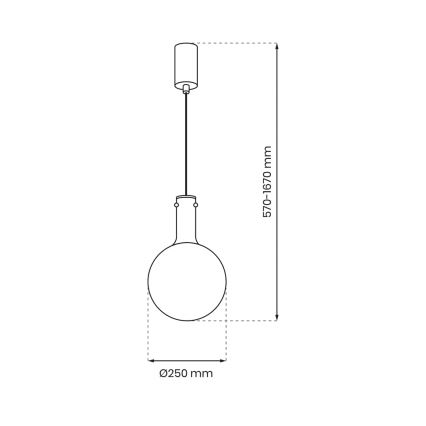 Lámpara colgante TORONTO 1xGU10/8W/230V cromo brillante