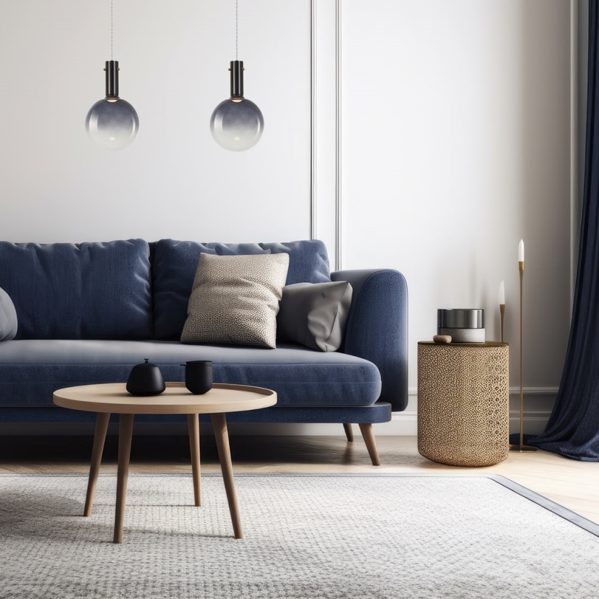 Lámpara colgante TORONTO 1xGU10/8W/230V gris