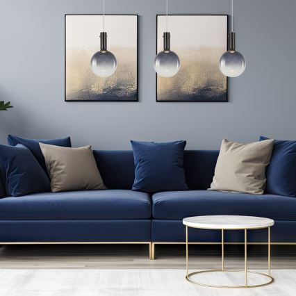 Lámpara colgante TORONTO 1xGU10/8W/230V gris