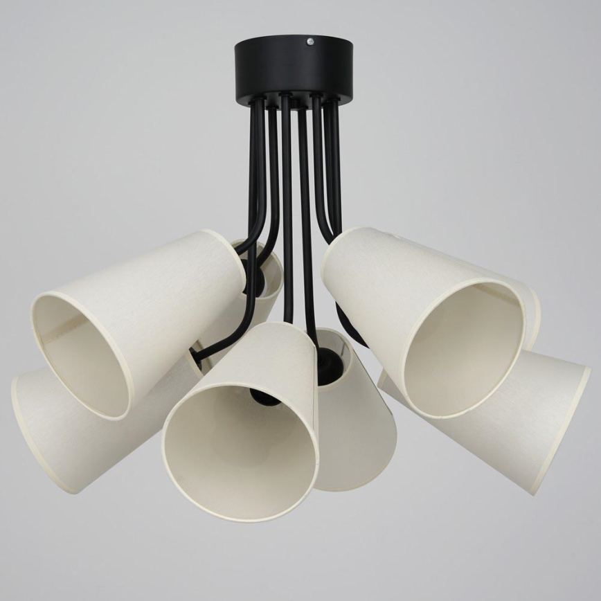 Lámpara colgante TUBLES 8xE27/60W/230V