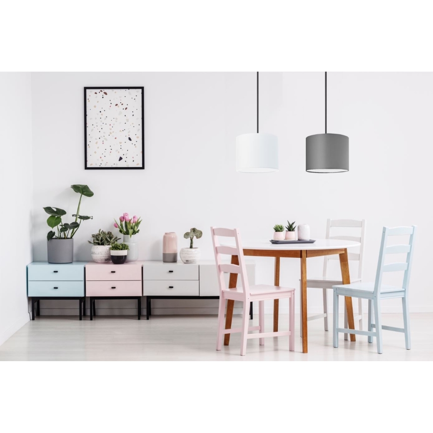 Lámpara colgante TUZ 2xE27/60W/230V