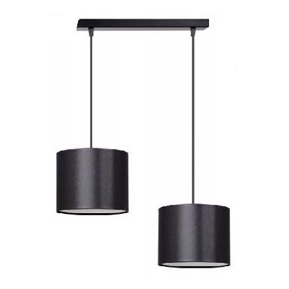 Lámpara colgante TUZ 2xE27/60W/230V