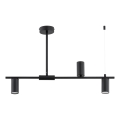 Lámpara colgante URANOS 3xGU10/10W/230V negro