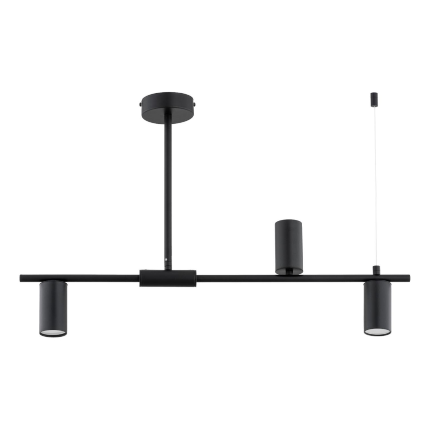 Lámpara colgante URANOS 3xGU10/10W/230V negro